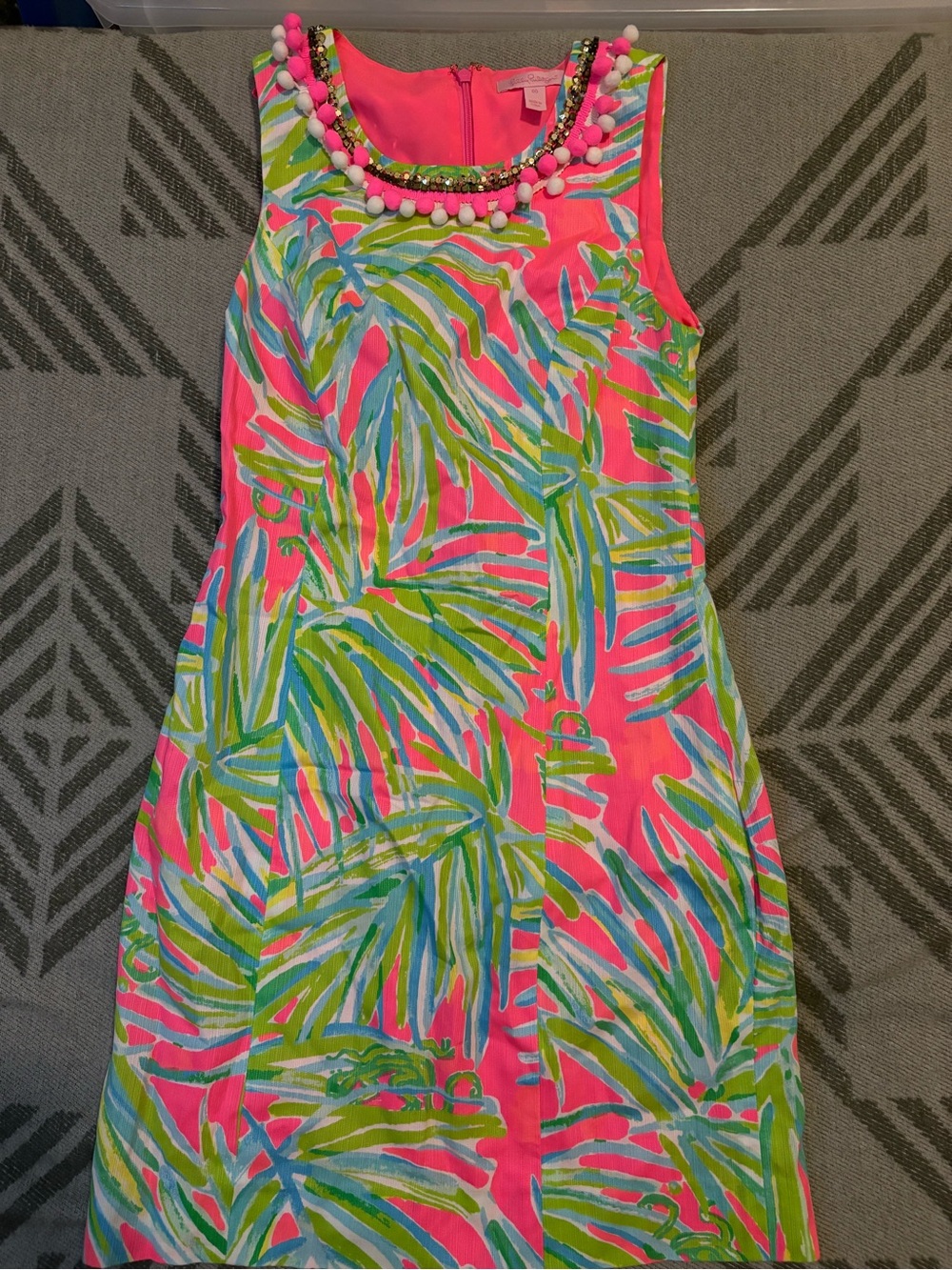 Lilly Pulitzer Mila Shift Dress in Tiki Pink